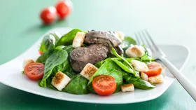Рецепты с курятиной, хлебом и черри