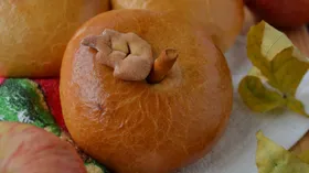 Яблочные булочки