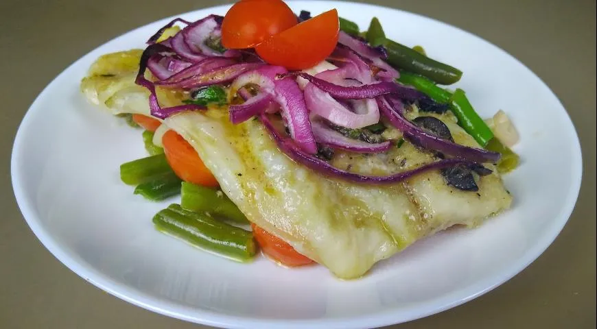 Рыба с овощами по-провански