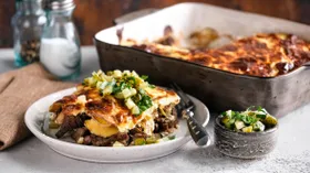 Основное блюдо с сыром Фета