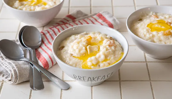 Рисовая каша с изюмом