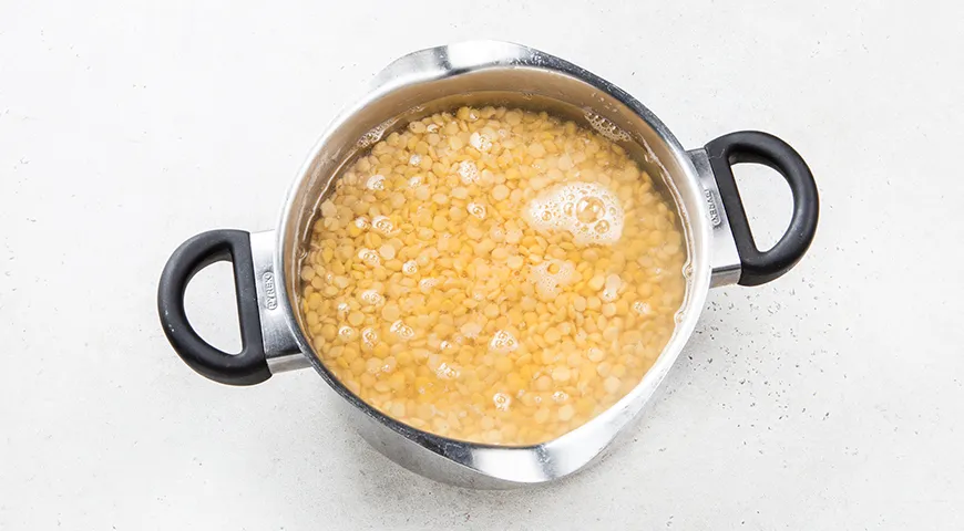 Нежное гороховое пюре со сливками