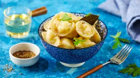 Пельмени с редькой