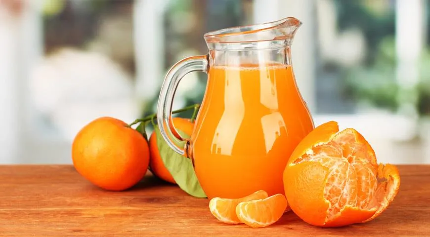 Апельсиновый сок — только после еды