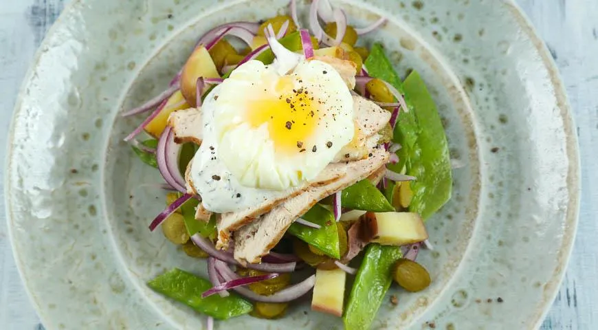 Салат оливье от Джейми Оливера