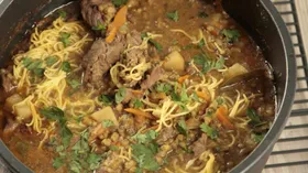 Рецепты с говядиной, морковью и макаронами