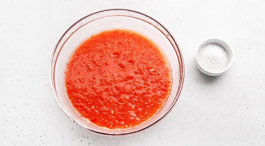 Острый Горлодер из помидоров с чесноком на зиму