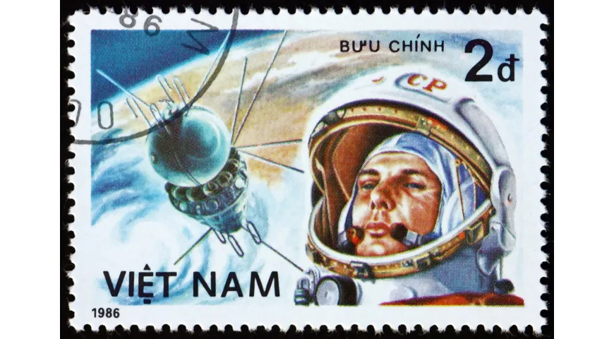 Почтовая марка 1986 г., Вьетнам