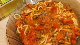 Рецепты с мясом, маслом оливковым и соусом томатным