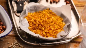 Жареный горох