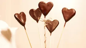Шоколадные сердечки