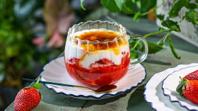 Клубничный крем-брюле