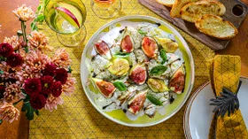 Рецепты с мягкими сырами и багетом