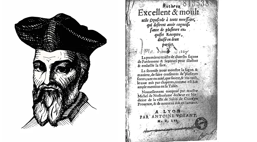 Нострадамус и его кулинарная книга, 1555 год