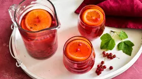 Рецепты с апельсином и красной смородиной