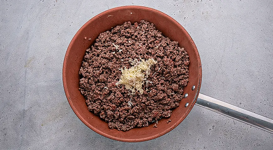 Острая лапша дан-дан с фаршем