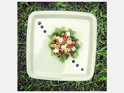 Салат из шпината