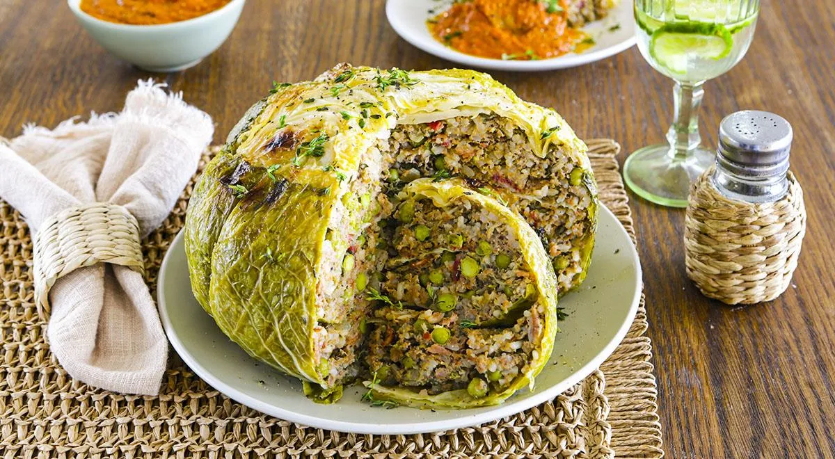 Рецепт фаршированной савойской капусты