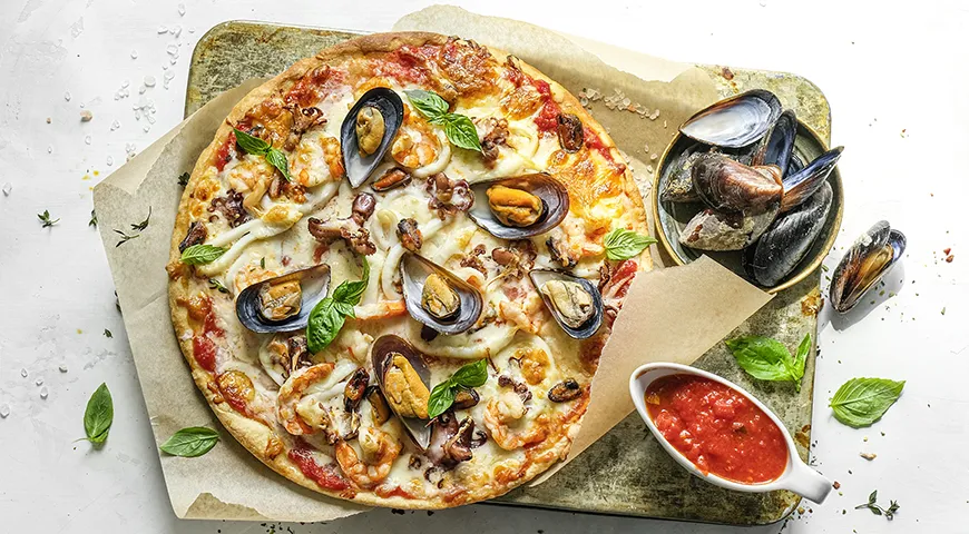 Пицца фритта — рецепт на Едим ТВ