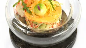 Рецепты с молочной продукцией, крабами и авокадо