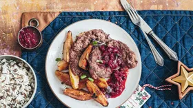 Рецепты с телятиной и фруктами