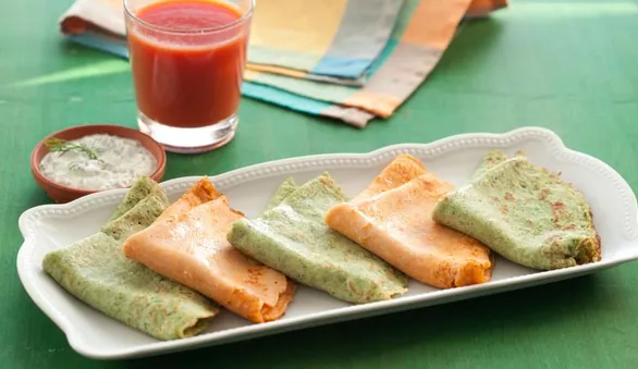 Разноцветные блины