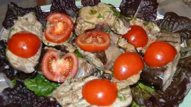 Сом на гриле