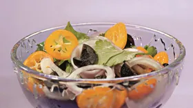 Рецепты для постного меню с кинзой и фруктами
