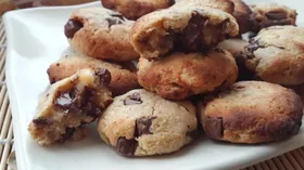 Нутовые печенья с шоколадом