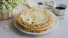 Рецепты с кисломолочными продуктами, яйцом и мукой блинной