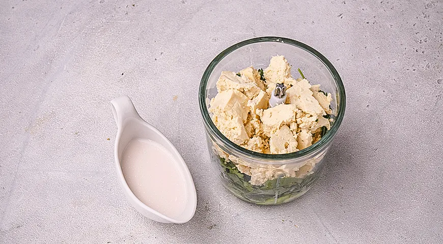 Постный зеленый соус