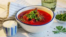 Рецепты со свёклой и свининой