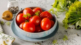 Рецепты с уксусом, томатами и хреном