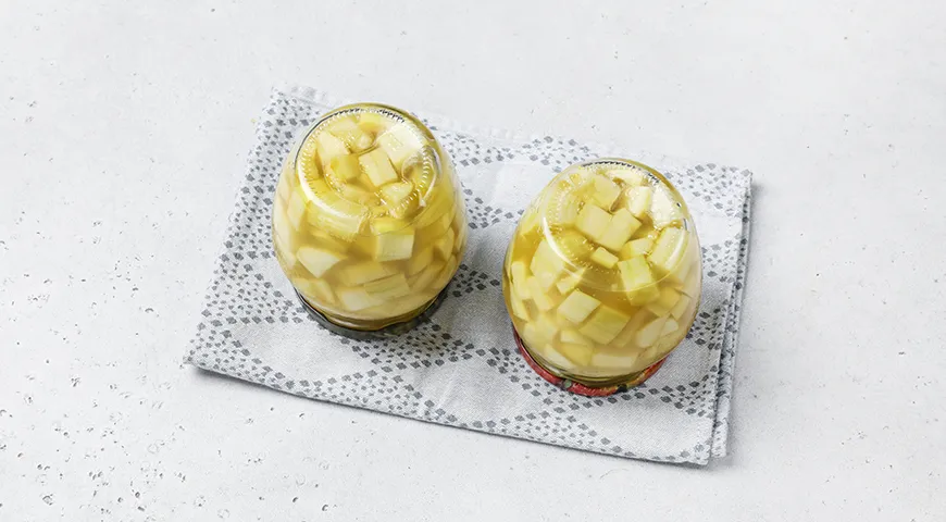 Кабачки «как ананасы» на зиму