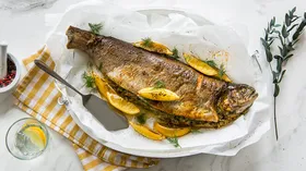Рецепты с рыбой, фруктами и молоком
