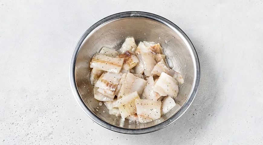 Минтай в кисло-сладком соусе