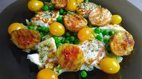 Простые рецепты с салатом и сыром Адыгейский