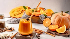 Тыквенный сок с апельсином
