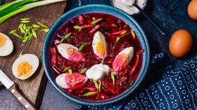 Рецепты с свёклой и яйцом куриным