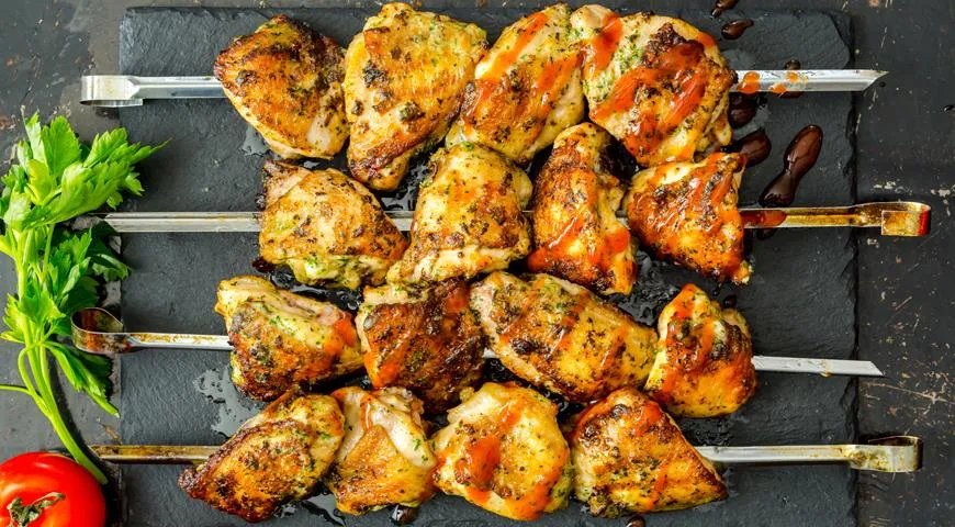 Как правильно приготовить шашлык из курицы