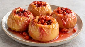 Яблоки с рябиной