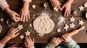 Соль, мука и капля фантазии: как сделать соленое тесто для лепки с детьми