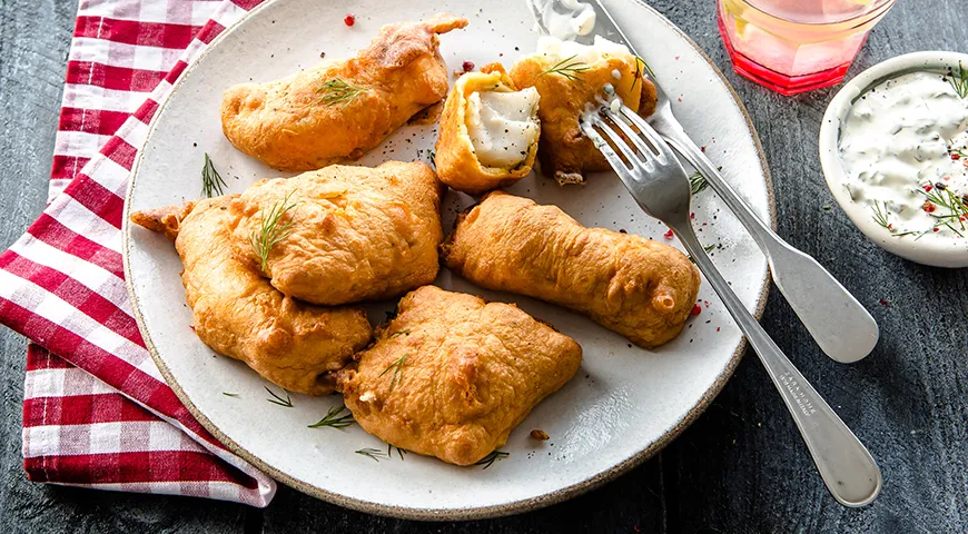 Кляр для рыбы с сыром, пошаговый рецепт с фото на 491 ккал