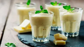 Мусс из белого шоколада