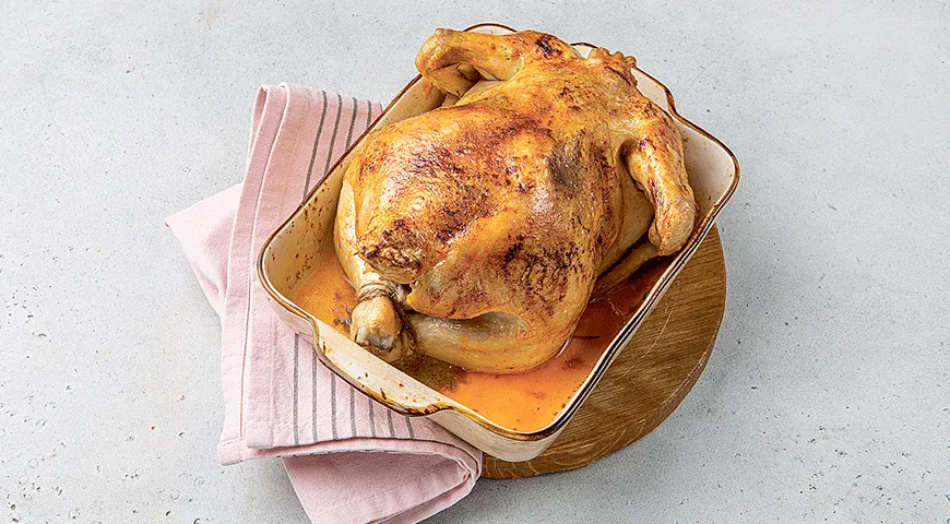 Как запечь курицу или индейку с хрустящей корочкой