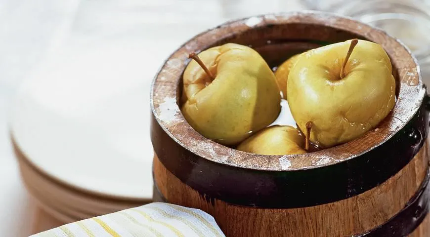 Рецепт моченых яблок (можно использовать сорт Богатырь)