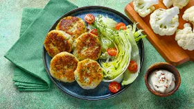 Хрустящие котлеты из цветной капусты