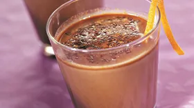 Рецепты с молочной продукцией, какао и апельсином