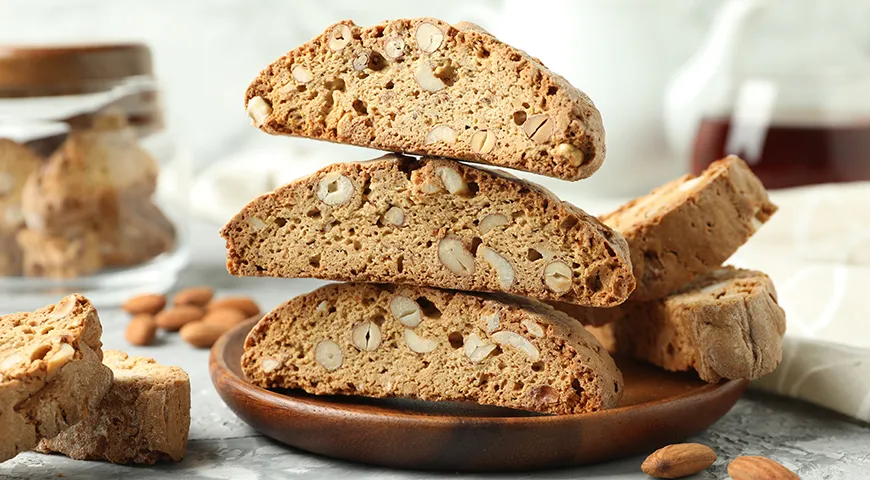 Классический рецепт кантуччи с миндалем