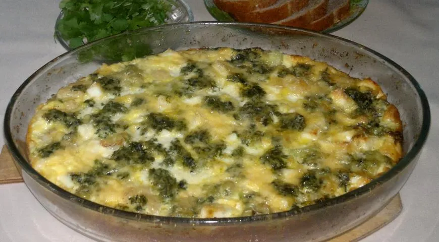 Готовим запеканку из брокколи и цветной капусты с сыром